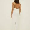 NA-KD Robe Longue - White -NA-KD Soldes Magasin 529930173b25407282994fd1d6e3382a