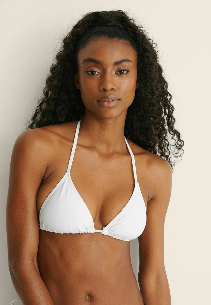 NA-KD RECYCELTES - Haut De Bikini - White 1 NA-KD RECYCELTES - Haut De Bikini - White