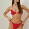 NA-KD Haut De Bikini - Red -NA-KD Soldes Magasin 534cd2df65494576a64140cce8cc73d7