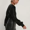 NA-KD Blouse - Black -NA-KD Soldes Magasin 537a302cb9d046d68a5fcd0fc7182016