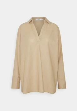 NA-KD BLOUSE - Blouse - Beige