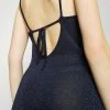 NA-KD GLITTER DRESS - Robe Pull - Midnight Blue -NA-KD Soldes Magasin 55127fede5d943b3afea1c454efc6468