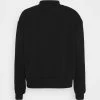 NA-KD HIGH NECK - Sweatshirt - Black -NA-KD Soldes Magasin 56b45acbaaf54f76923418277aee48a8