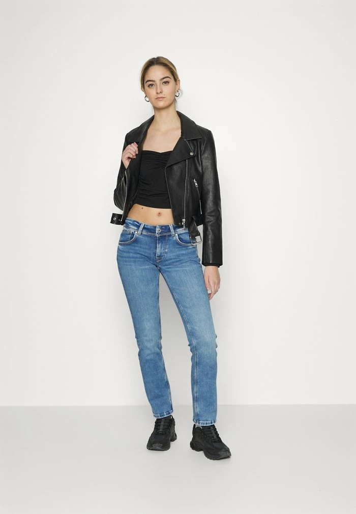 NA-KD FRILL DETAIL RUCHED - T-shirt à Manches Longues - Black 2 NA-KD FRILL DETAIL RUCHED - T-shirt à Manches Longues - Black – Image 2