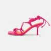 NA-KD KNOTTED ANKLE STRAP STILETTO - Tongs - Pink 7 NA-KD KNOTTED ANKLE STRAP STILETTO - Tongs - Pink -NA-KD Soldes Magasin 5b01759eff21475cb1058a65f7c67a8c