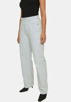 NA-KD Jean Droit - Bleached Blue