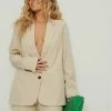 NA-KD RECYCELT - Blazer - Warm Beige 7 NA-KD RECYCELT - Blazer - Warm Beige -NA-KD Soldes Magasin 5c0fc780834e44fd8e192ce604e7a724