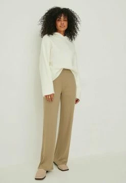 NA-KD WEICHE WEIT - Pantalon De Survêtement - Greige