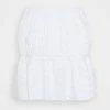 NA-KD EMBROIDERED MINI SKIRT - Minijupe - White -NA-KD Soldes Magasin 60270a93d3c04e8aa79339f1a670f02d