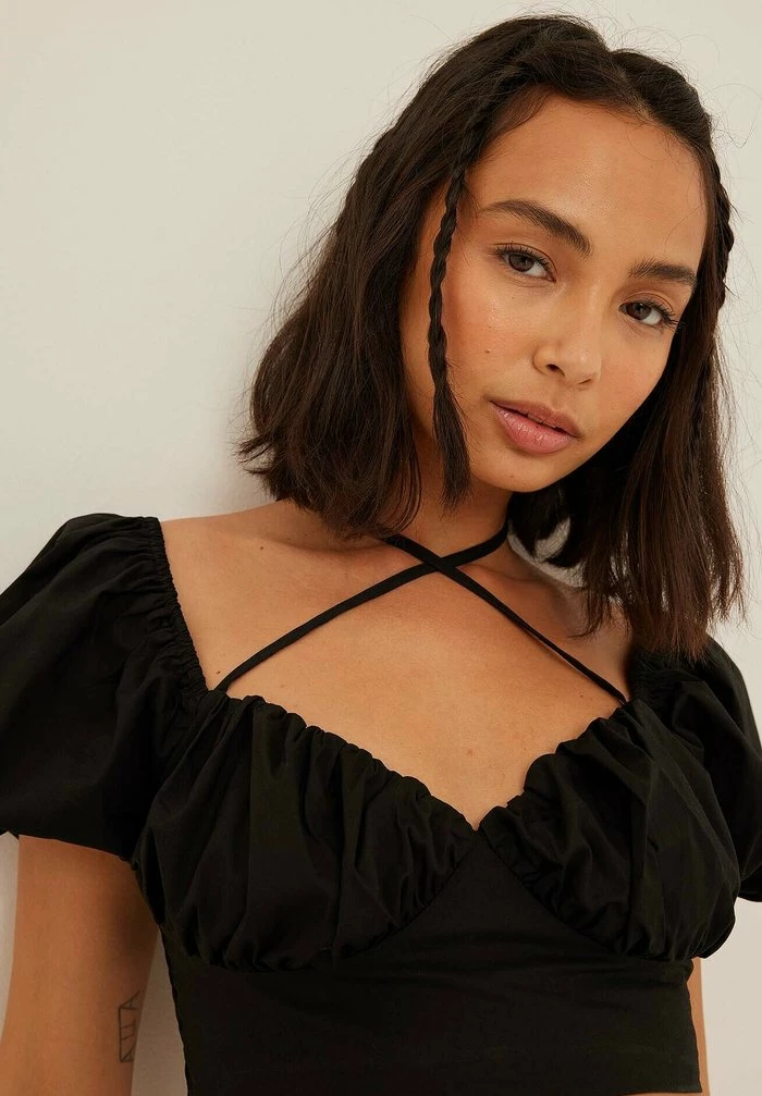 NA-KD Blouse - Black 4 NA-KD Blouse - Black – Image 4