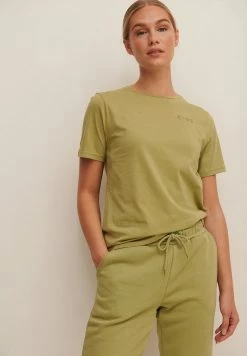 NA-KD T-shirt Basique - Sage