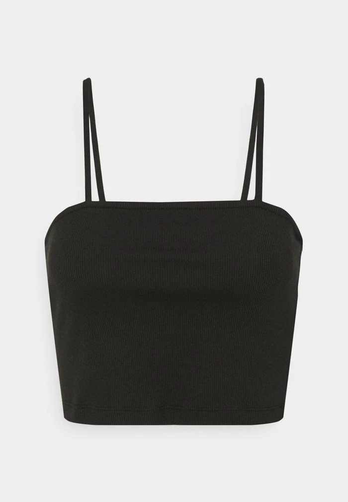 NA-KD X ZALANDO EXCLUSIVE CROPPED - Débardeur - Black 1 NA-KD X ZALANDO EXCLUSIVE CROPPED - Débardeur - Black