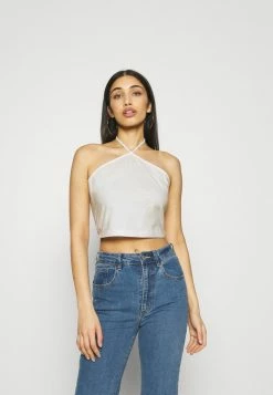 NA-KD HALTERNECK - Débardeur - White
