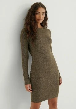 NA-KD Pullover - Brown Melange