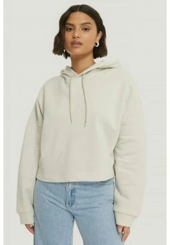 NA-KD ORGANISCH - Sweat à Capuche - Dusty Light Beige