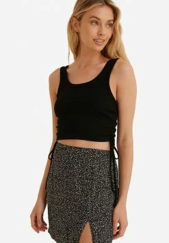 PAMELA REIF X NA-KD - TOP - Débardeur - Black