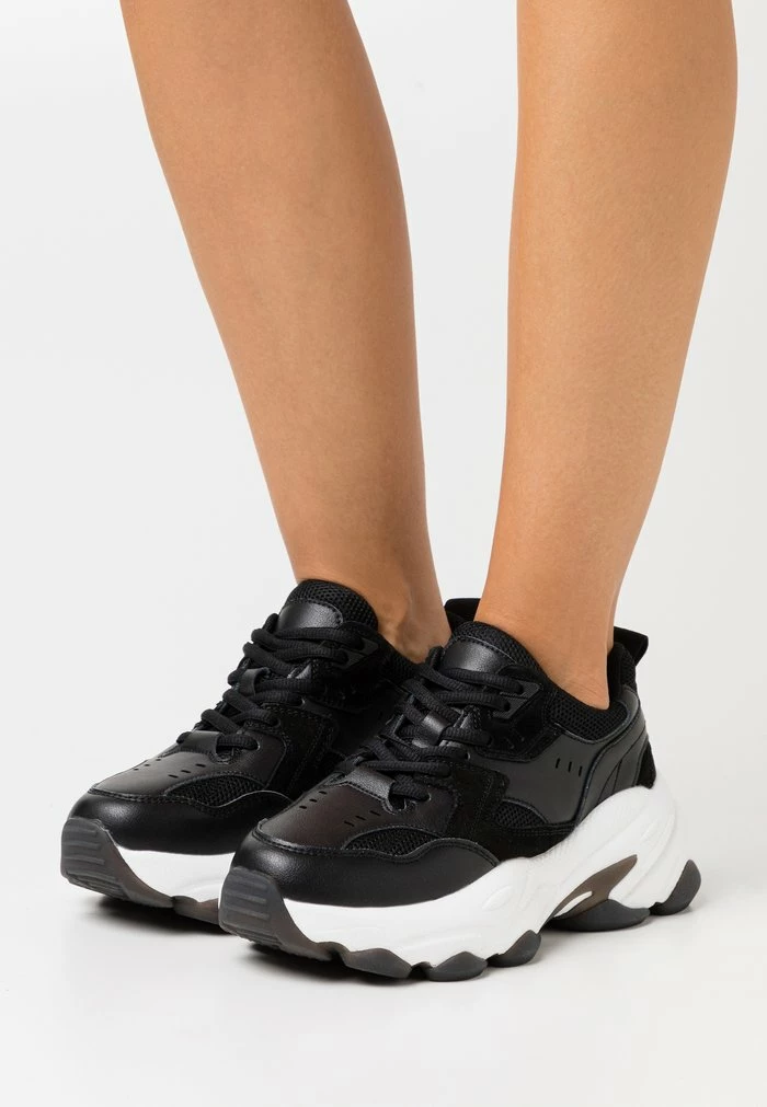 NA-KD BUBBLE SOLE TRAINERS - Baskets Basses - Black 1 NA-KD BUBBLE SOLE TRAINERS - Baskets Basses - Black