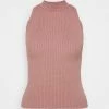 NA-KD X ZALANDO EXCLUSIVE - RIBBED - Débardeur - Rose -NA-KD Soldes Magasin 692e8e93878f4919aff51b188647785f