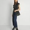 NA-KD BELTED VEST - Veste Sans Manches - Black -NA-KD Soldes Magasin 69c213bf91b542d6995d960d8d07ce6b