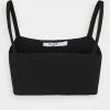NA-KD X ZALANDO EXCLUSIVE - SOFT RIBBED CROPPED - Débardeur - Black -NA-KD Soldes Magasin 6b1688ef6ea74558b3a8a668eed9338b