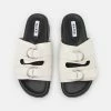 NA-KD DOUBLE BUCKLE - Mules - White 9 NA-KD DOUBLE BUCKLE - Mules - White -NA-KD Soldes Magasin 6b3b3fad2f7340208dfb75dea4bbea88