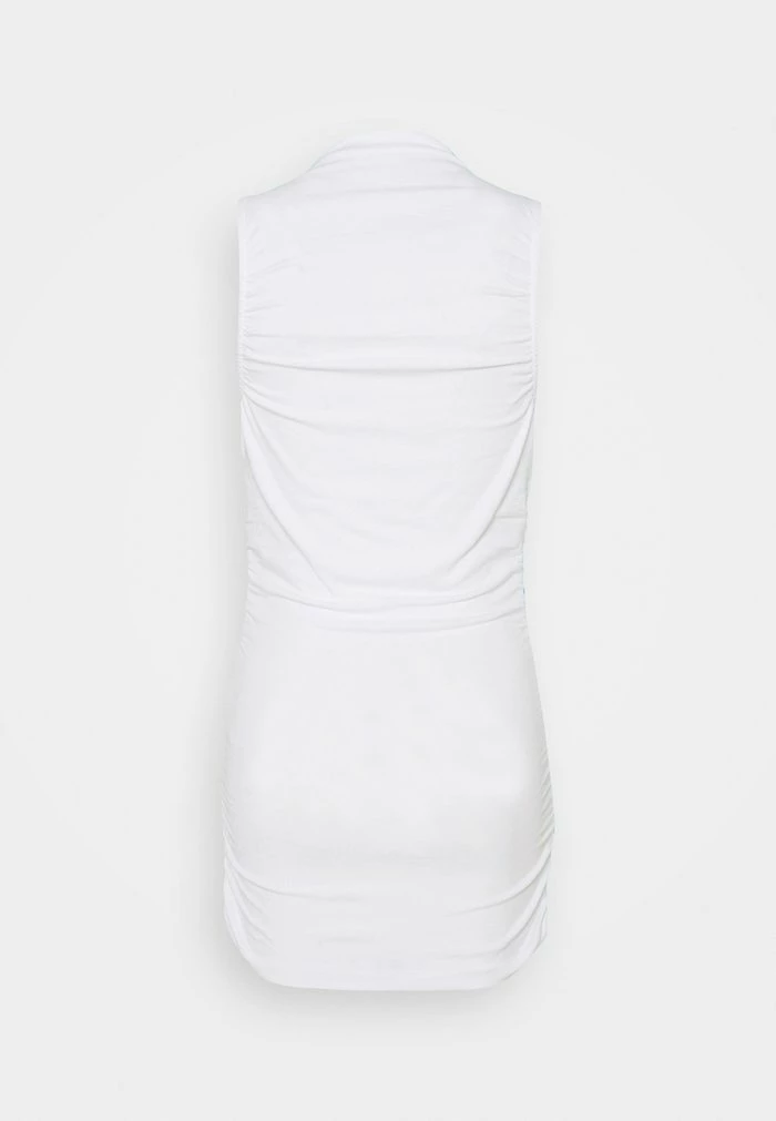 NA-KD GATHERED SLEEVELESS - Débardeur - White 2 NA-KD GATHERED SLEEVELESS - Débardeur - White – Image 2