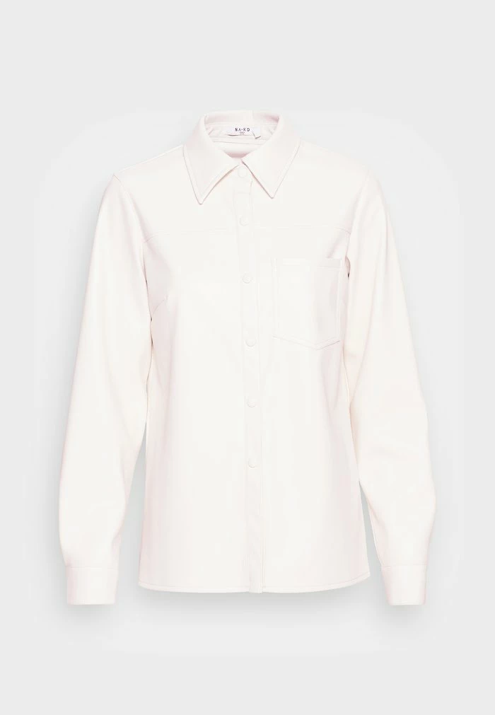 NA-KD SHIRT - Chemisier - Ecru 4 NA-KD SHIRT - Chemisier - Ecru – Image 4