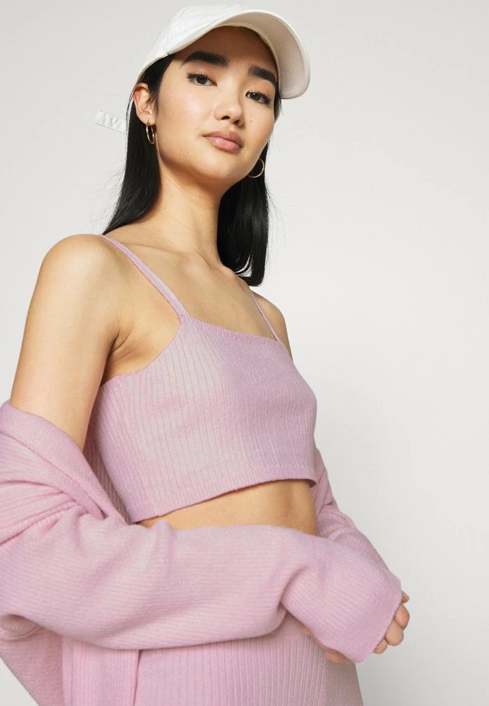 NA-KD X ZALANDO EXCLUSIVE - SOFT RIBBED CROPPED - Débardeur - Lilac 4 NA-KD X ZALANDO EXCLUSIVE - SOFT RIBBED CROPPED - Débardeur - Lilac – Image 4