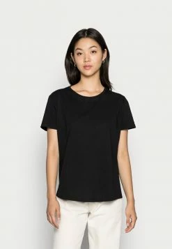 NA-KD TEE 2 PACK - T-shirt Basique - Black/white