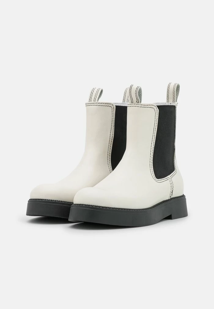NA-KD BASIC CHELSEA BOOTS - Bottines à Plateau - Cream 3 NA-KD BASIC CHELSEA BOOTS - Bottines à Plateau - Cream – Image 3