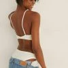 NA-KD Soutien-gorge Triangle - Offwhite -NA-KD Soldes Magasin 6e2658dbfc9047aa82bc0ab505123187