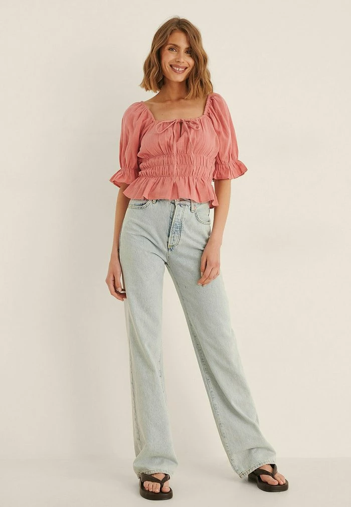 NA-KD Blouse - Rust 2 NA-KD Blouse - Rust – Image 2