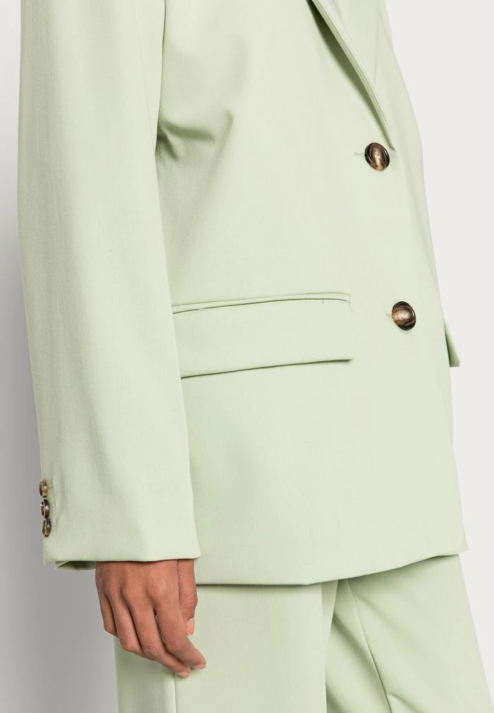 NA-KD STRAIGHT FIT OVERSIZED - Blazer - Khaki Green 5 NA-KD STRAIGHT FIT OVERSIZED - Blazer - Khaki Green – Image 5