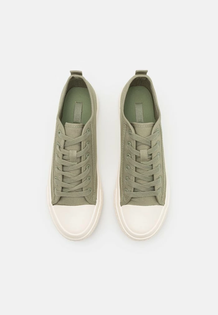 NA-KD LACE UP TRAINERS - Baskets Basses - Light Khaki 5 NA-KD LACE UP TRAINERS - Baskets Basses - Light Khaki – Image 5