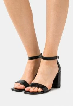 NA-KD BASIC BLOCK - Sandales - Black