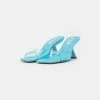 NA-KD TRANSPARENT ANGULAR HEELS - Mules à Talons - Turquoise 8 NA-KD TRANSPARENT ANGULAR HEELS - Mules à Talons - Turquoise -NA-KD Soldes Magasin 73250f57bf0e422c89561408195ba6f4