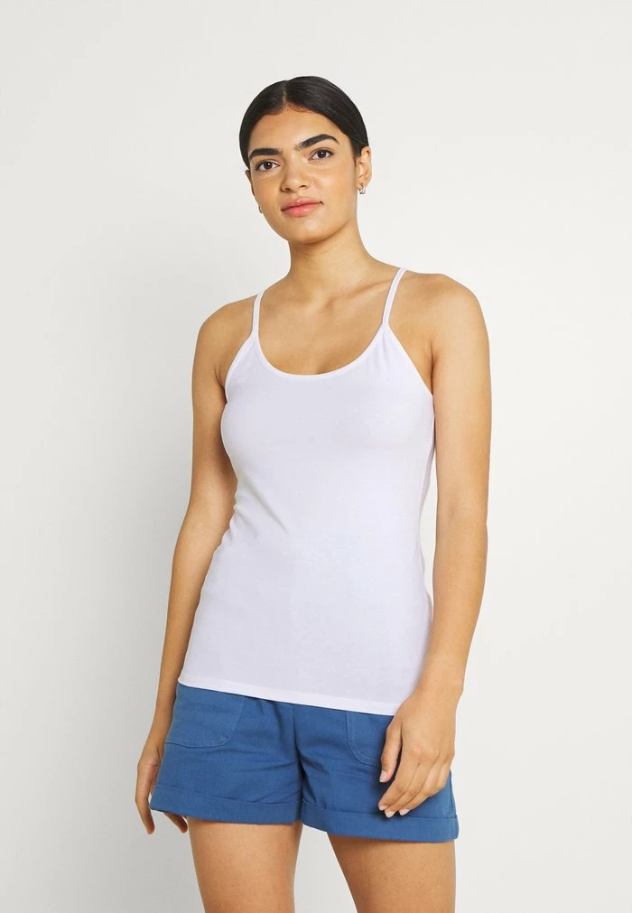 NA-KD ORGANIC SINGLET TEE 2 PACK - Débardeur - Black/white 2 NA-KD ORGANIC SINGLET TEE 2 PACK - Débardeur - Black/white – Image 2