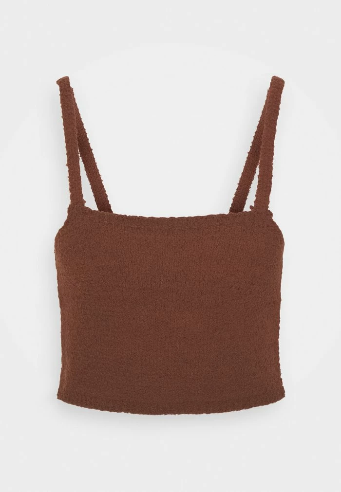 NA-KD X ZALANDO EXCLUSIVE - FLUFFY SINGLET - Débardeur - Nougat 6 NA-KD X ZALANDO EXCLUSIVE - FLUFFY SINGLET - Débardeur - Nougat – Image 6