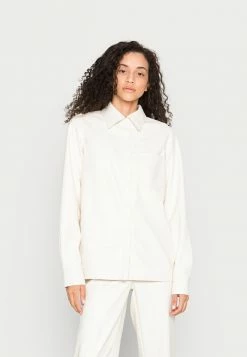 NA-KD SHIRT - Chemisier - Ecru