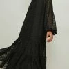 NA-KD MIT RÜSCHEN - Robe Longue - Black -NA-KD Soldes Magasin 769f3a6ea485407cbadfde4b6875f9b7