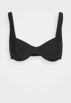 NA-KD WIDE STRAP CUP BRA - Haut De Bikini - Black
