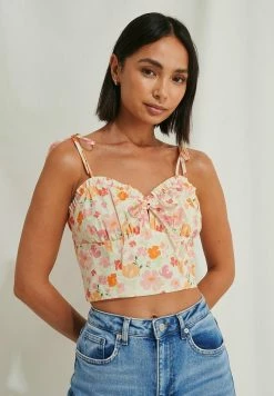 NA-KD Débardeur - Flower Print