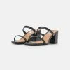 NA-KD SQUARED STRAP - Mules à Talons - Black -NA-KD Soldes Magasin 770c8a9f77384fd398f1798891b89db8