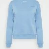 NA-KD LOGO BASIC - Sweatshirt - Dusty Blue -NA-KD Soldes Magasin 779dc77504c948e7b698ba06687f09f7