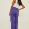 NA-KD ORGA RELAX FULL - Jean Droit - Purple -NA-KD Soldes Magasin 78046b6742704be08b47f0d438e6af0e