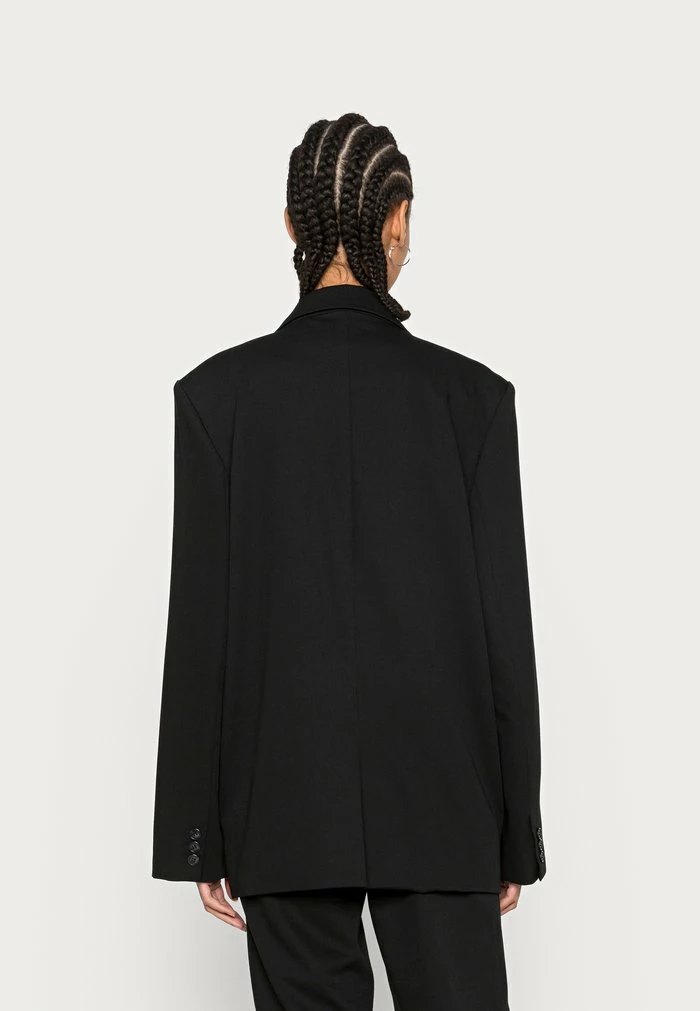 NA-KD STRAIGHT FIT OVERSIZED - Blazer - Black 3 NA-KD STRAIGHT FIT OVERSIZED - Blazer - Black – Image 3