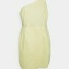 NA-KD MINI DRESS - Robe De Soirée - Dusty Yellow -NA-KD Soldes Magasin 79a2ae5070e84e2bbfa86a6cb0733e98
