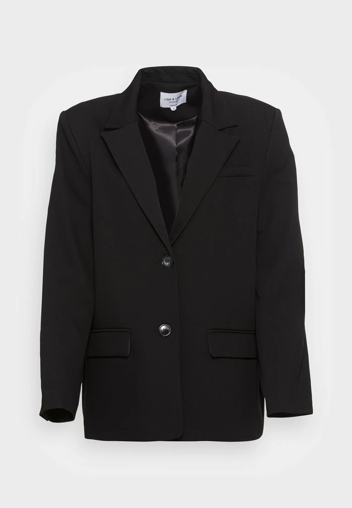 NA-KD STRAIGHT FIT OVERSIZED - Blazer - Black 4 NA-KD STRAIGHT FIT OVERSIZED - Blazer - Black – Image 4