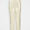 NA-KD SHINY SUIT PANTS - Pantalon Classique - Gold -NA-KD Soldes Magasin 7dd37e7355b642d691cd33d72095e6fe
