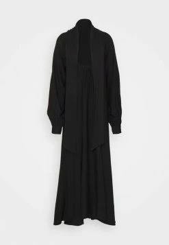NA-KD HIGH SLIT DRESS - Robe Longue - Black
